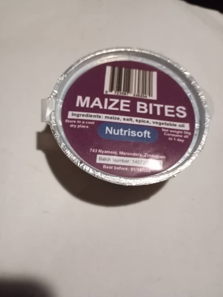 NutriSoft Maize Bites Ingredients