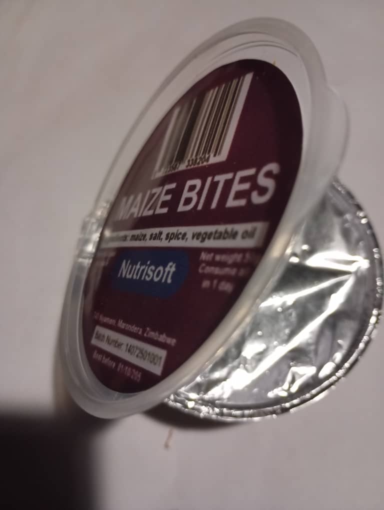NutriSoft Maize Bites Packaging